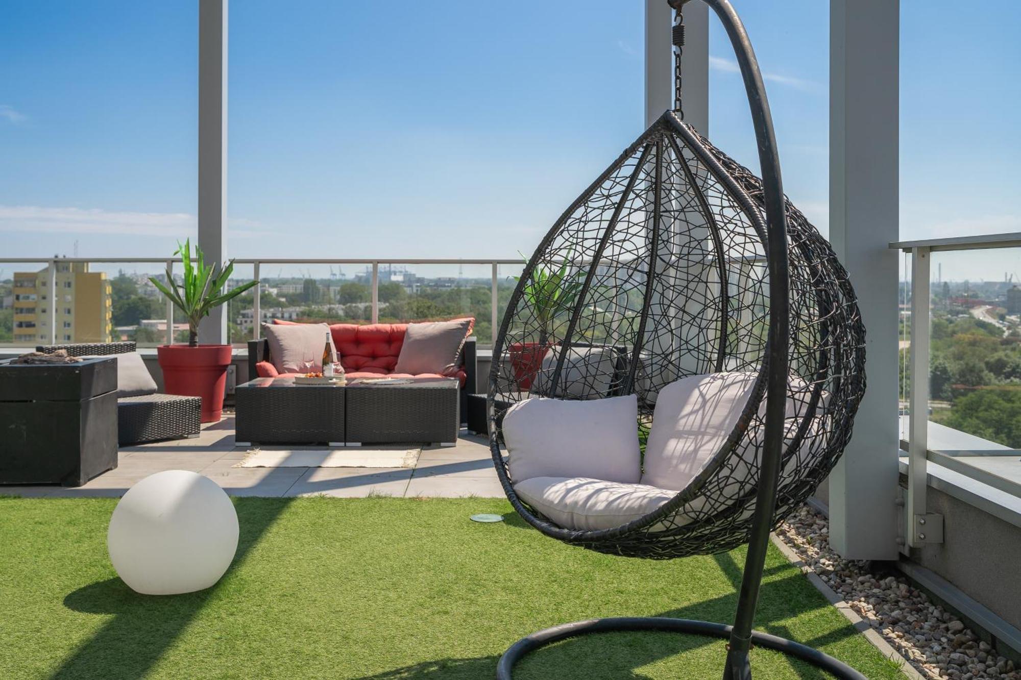 Symphony Baltica Towers Apartamenty Gdansk Bagian luar foto